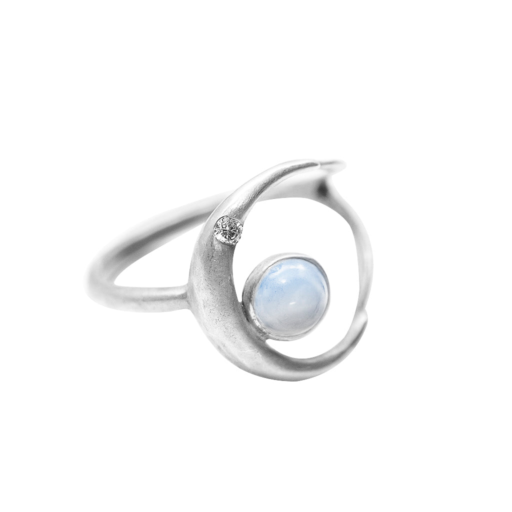 Sun/Moon Ring | Mauri Pioppo Fine Jewelry