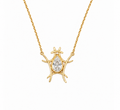 Scarab Necklace in Gold