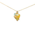 Aurora opal pendant