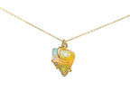 Aurora opal pendant