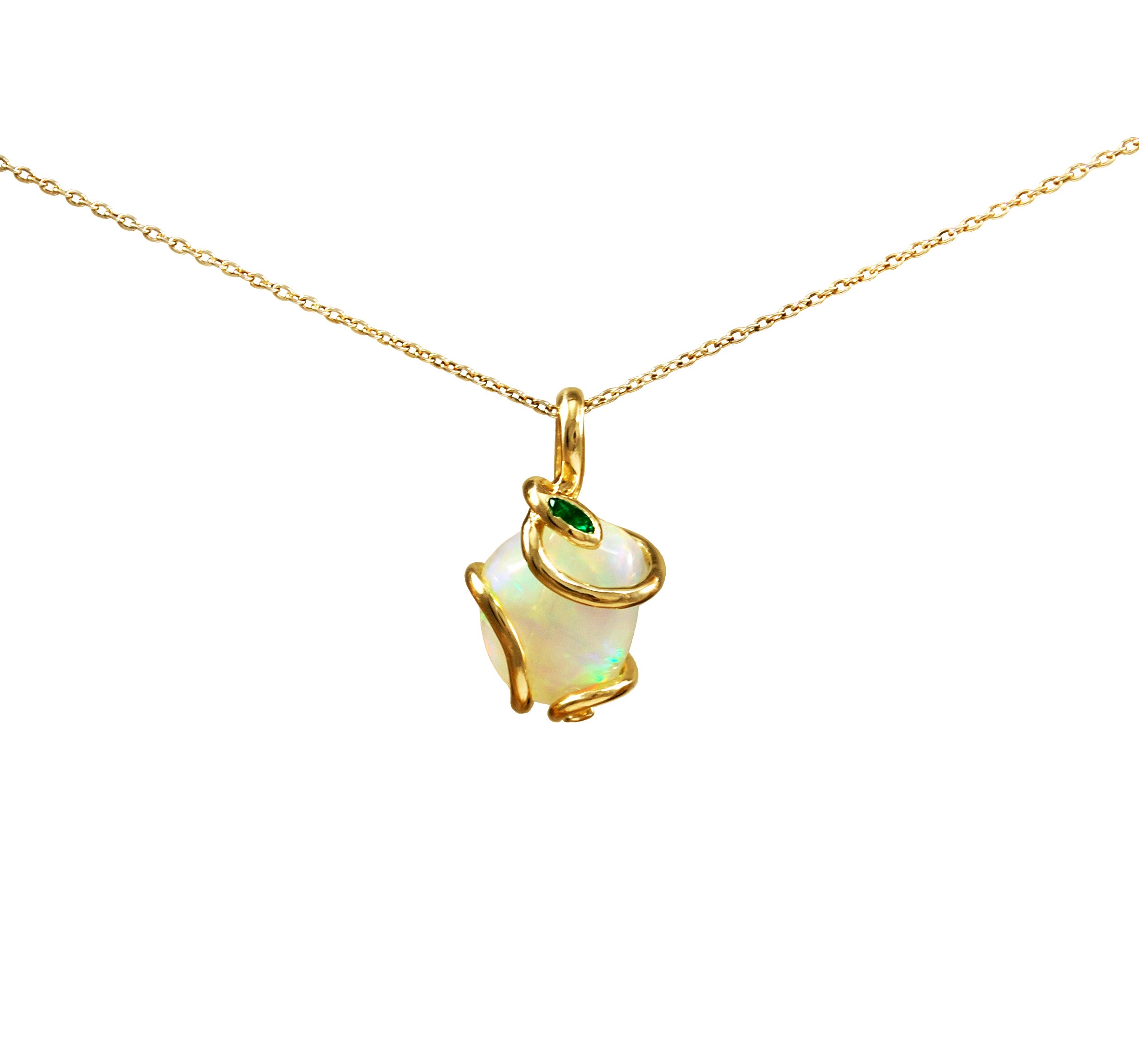 Aurora Opal pendant