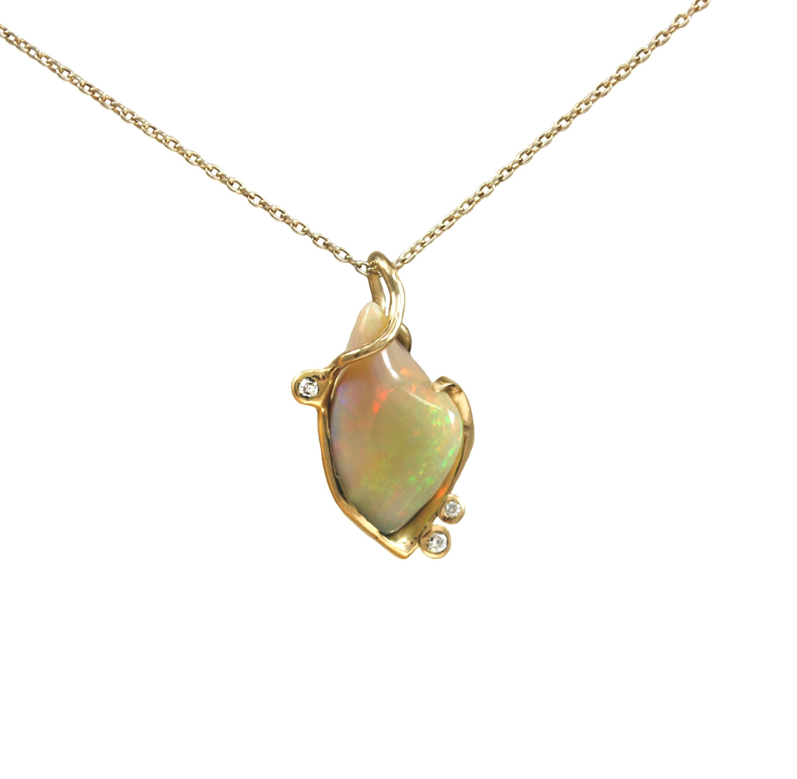 Aurora Opal pendant