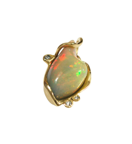 Aurora Opal pendant