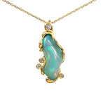 Aurora Opal pendant