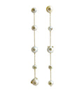 Moorea pearl and diamond drops earrings