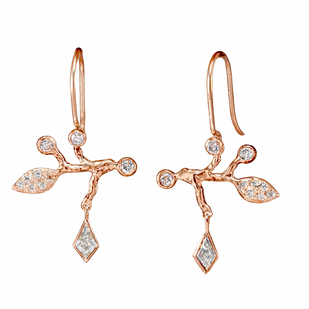 Twiggy Diamond Earrings
