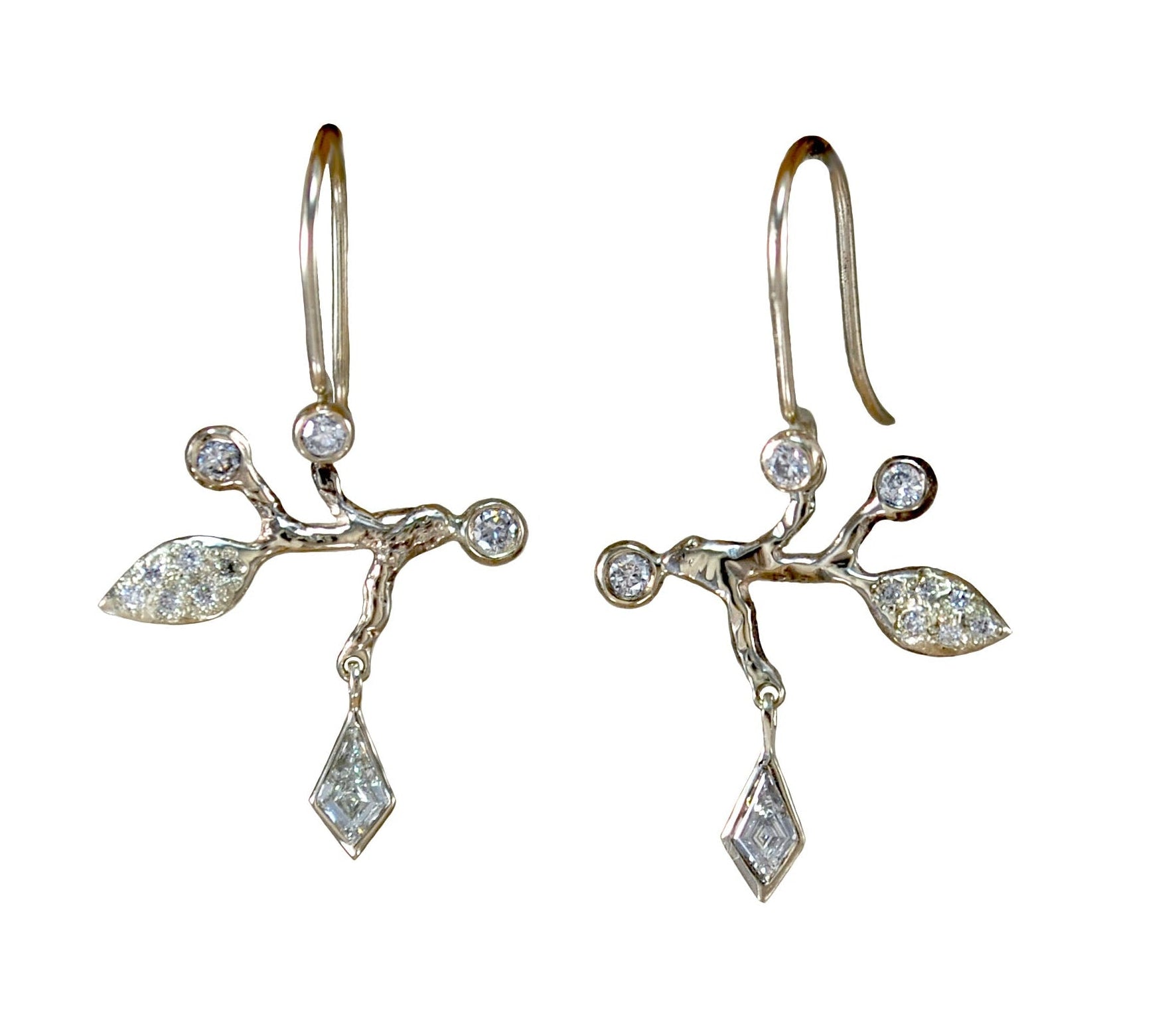 Twiggy Diamond Earrings