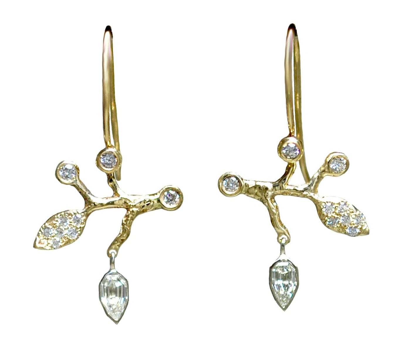 Twiggy Diamond Earrings