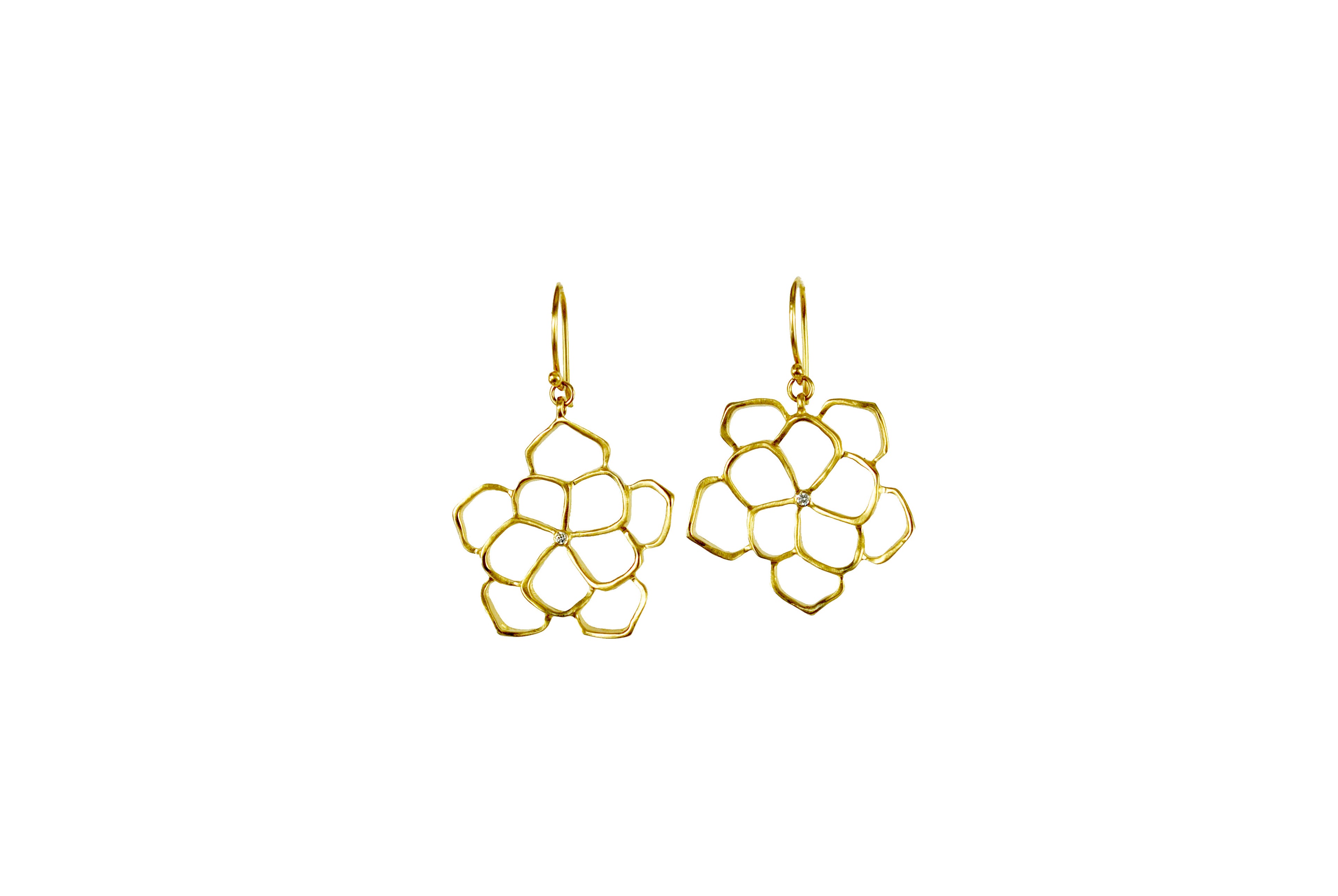 Fleur Camellia Earrings