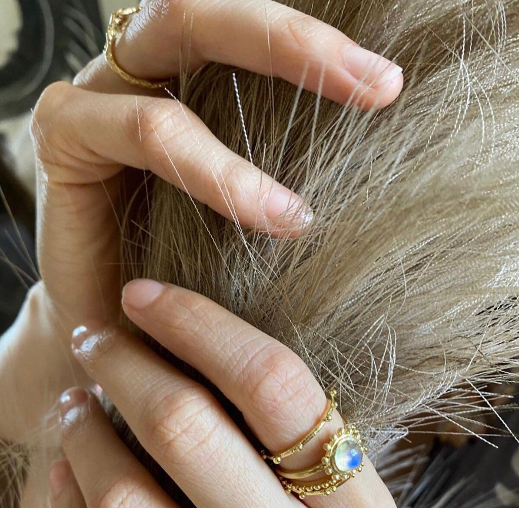 Soleil Moonstone Ring