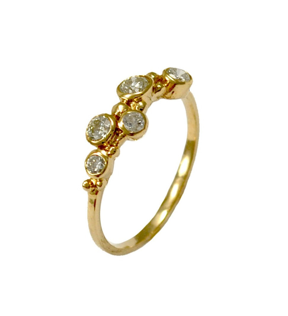 Soleil Diamond Ring