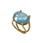 Cosmos Aquamarine Ring