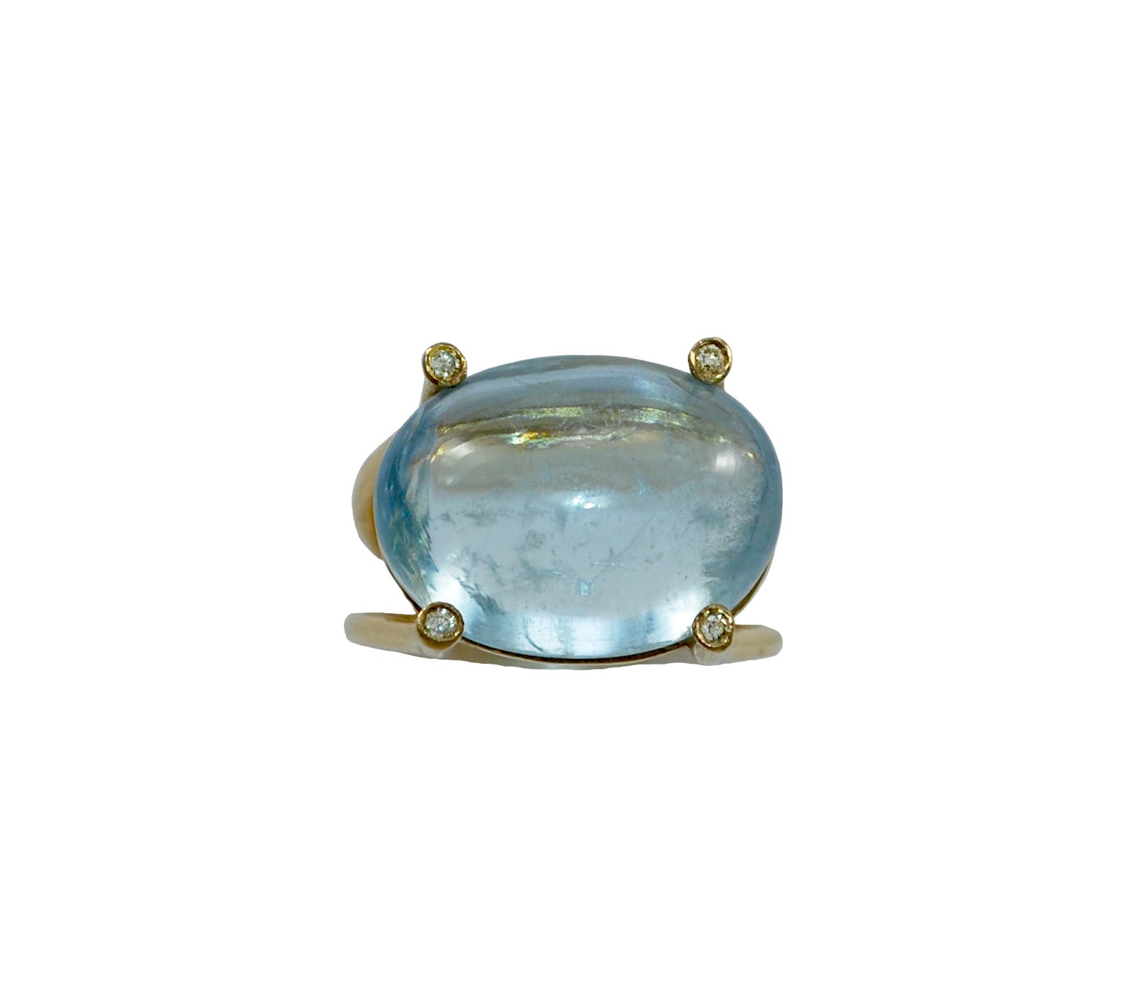 Cosmos Aquamarine Ring