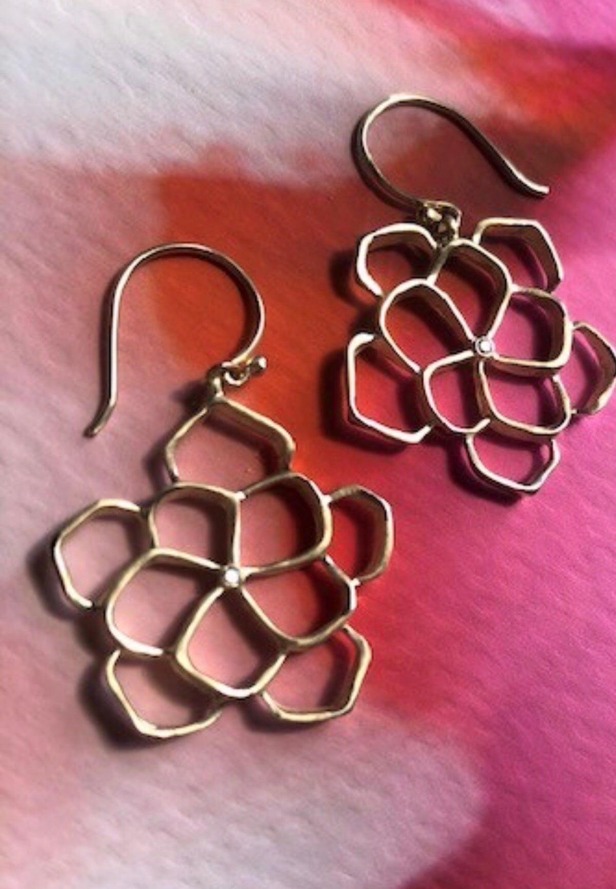 Fleur Camellia Earrings