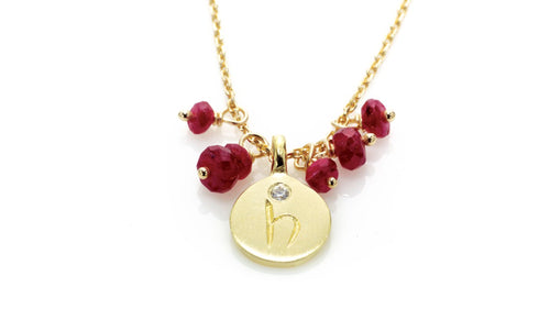 Classic / Ruby Love Letter necklace