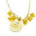 Classic / Citrine Love Letter necklace