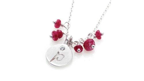 Classic / Ruby Love Letter necklace